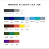 tank top color chart - A Tribe Called Quest Shop