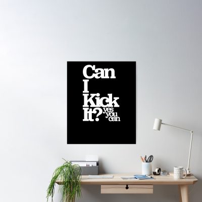 Can I Kick It? Yes You Can! Great Gift For Old School Hiphop Heads Poster Official A Tribe Called Quest Merch