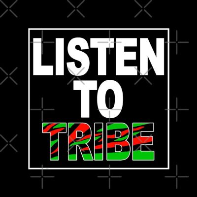 Listen To Tribe Tote Bag Official A Tribe Called Quest Merch