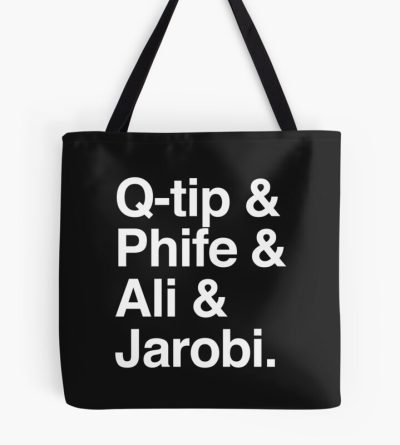 Q-Tip & Phife & Ali & Jarobi Tote Bag Official A Tribe Called Quest Merch