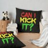 Can I Kick It? Yes You Can! Great Graffiti Gift For Old School Hiphop Heads Throw Pillow Official A Tribe Called Quest Merch