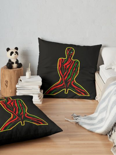 Slap Throw Pillow Official A Tribe Called Quest Merch