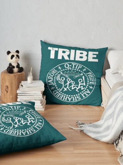 Tribe Throw Pillow Official A Tribe Called Quest Merch