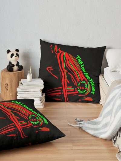 Low End Theory Throw Pillow Official A Tribe Called Quest Merch