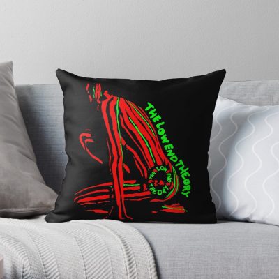 Low End Theory Throw Pillow Official A Tribe Called Quest Merch