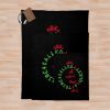 Skull Pattern Throw Blanket Official A Tribe Called Quest Merch