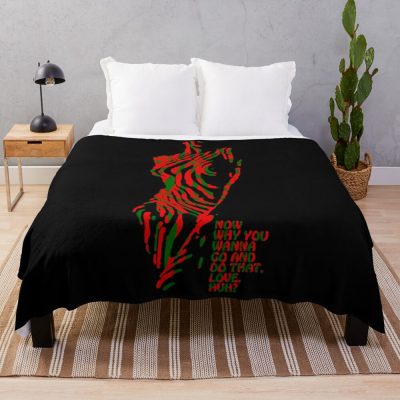 The Body And Type Throw Blanket Official A Tribe Called Quest Merch